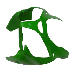 Kawasaki ZX-6R / 636 2000-2002 Green, White, and Black tail section fairing detail view 9