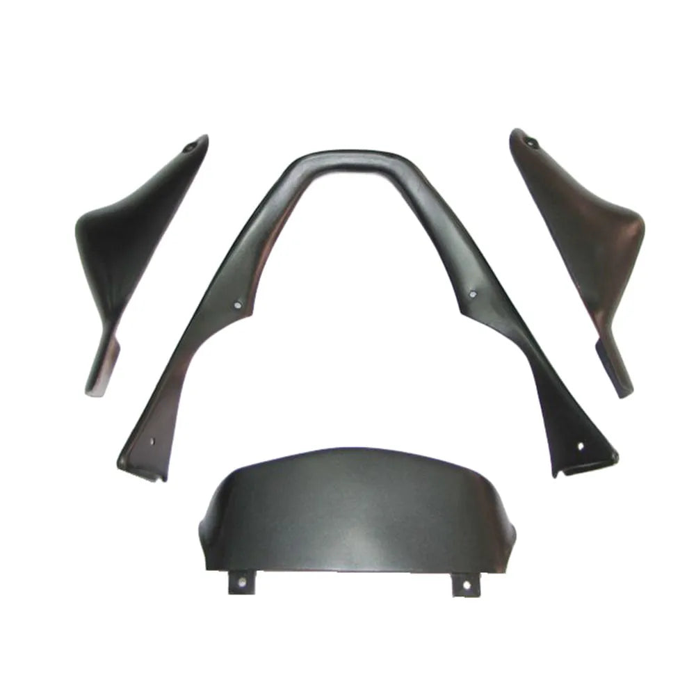 Kawasaki ZX-6R / 636 2000-2002 Yellow Monster Edition tail section fairing detail view 2