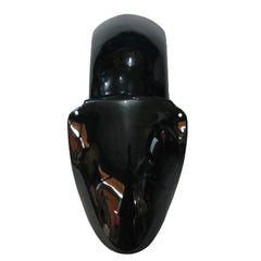 Kawasaki ZX-6R / 636 2000-2002 Black and White tail section fairing detail view 2