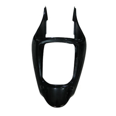Kawasaki ZX-6R / 636 2000-2002 Black and White tail section fairing detail view 4