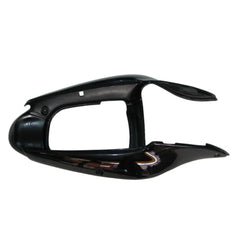 Kawasaki ZX-6R / 636 2000-2002 Black and White tail section fairing detail view 5