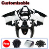 Kawasaki ZX-6R / 636 2000-2002 Black and White Fairing Kit