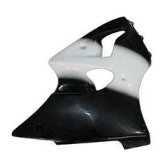 Kawasaki ZX-6R / 636 2000-2002 Black and White tail section fairing side view