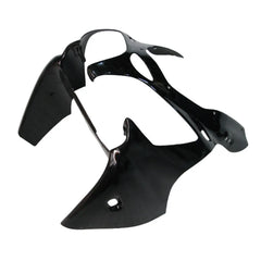 Kawasaki ZX-6R / 636 2000-2002 Black and White tail section fairing detail view 6