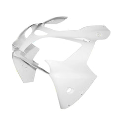 Kawasaki ZX-6R / 636 2000-2002 Plain White fairing kit left side view