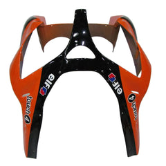 Kawasaki ZX-6R / 636 2000-2002 Orange Monster Edition tail section fairing detail view 2