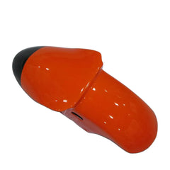 Kawasaki ZX-6R / 636 2000-2002 Orange Monster Edition tail section fairing detail view 3