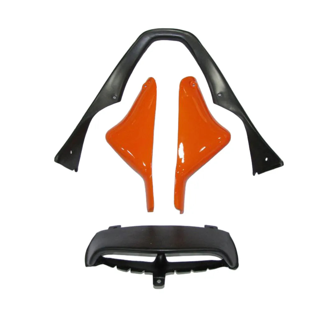 Kawasaki ZX-6R / 636 2000-2002 Orange Monster Edition tail section fairing detail view 4