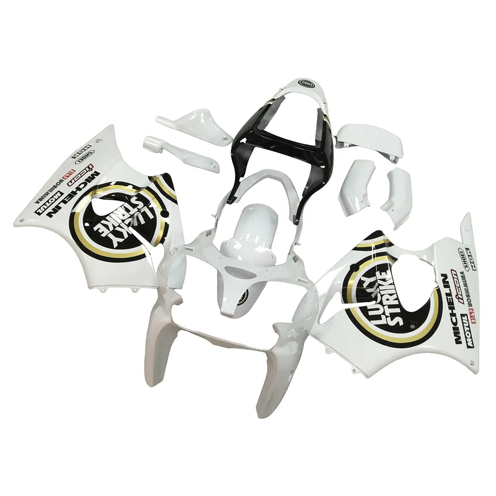 Kawasaki ZX-6R / 636 2000-2002 Lucky Strike Edition fairing kit left side view