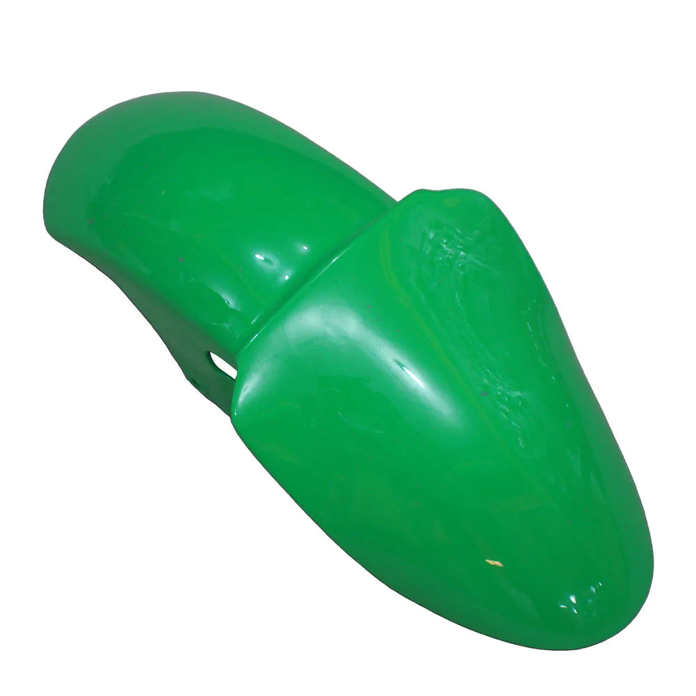 Kawasaki ZX-6R / 636 2000-2002 Green, Black, and White OEM Style fairing kit detail detail view 6