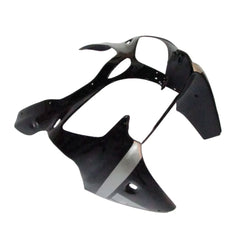 Kawasaki ZX-6R / 636 2000-2002 Black and Silver tail section fairing rear view
