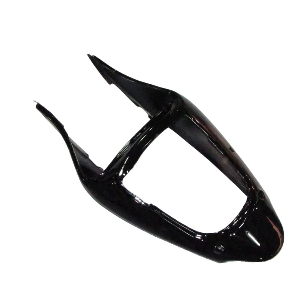 Kawasaki ZX-6R / 636 2000-2002 Black and Silver tail section fairing side view