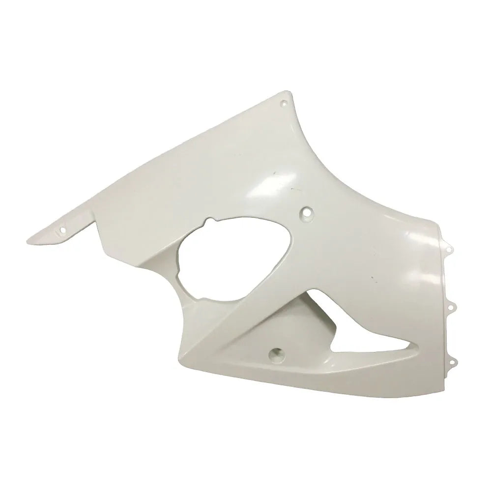 Kawasaki ZX-6R / 636 2000-2002 White (Freely Paintable) fairing kit front view