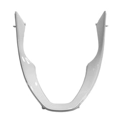 Kawasaki ZX-6R / 636 2000-2002 Glossy Black White tail section fairing detail view 2