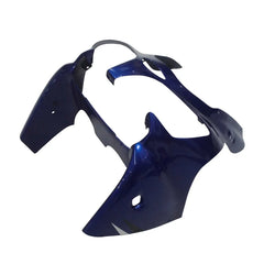 Kawasaki ZX-6R / 636 2000-2002 Blue, White tail section fairing detail view 8