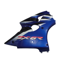 Kawasaki ZX-6R / 636 2000-2002 Blue, White tail section fairing detail view 6