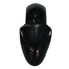 Kawasaki ZX-6R / 636 2000-2002 Green and Black without Logos tail section fairing detail view 2
