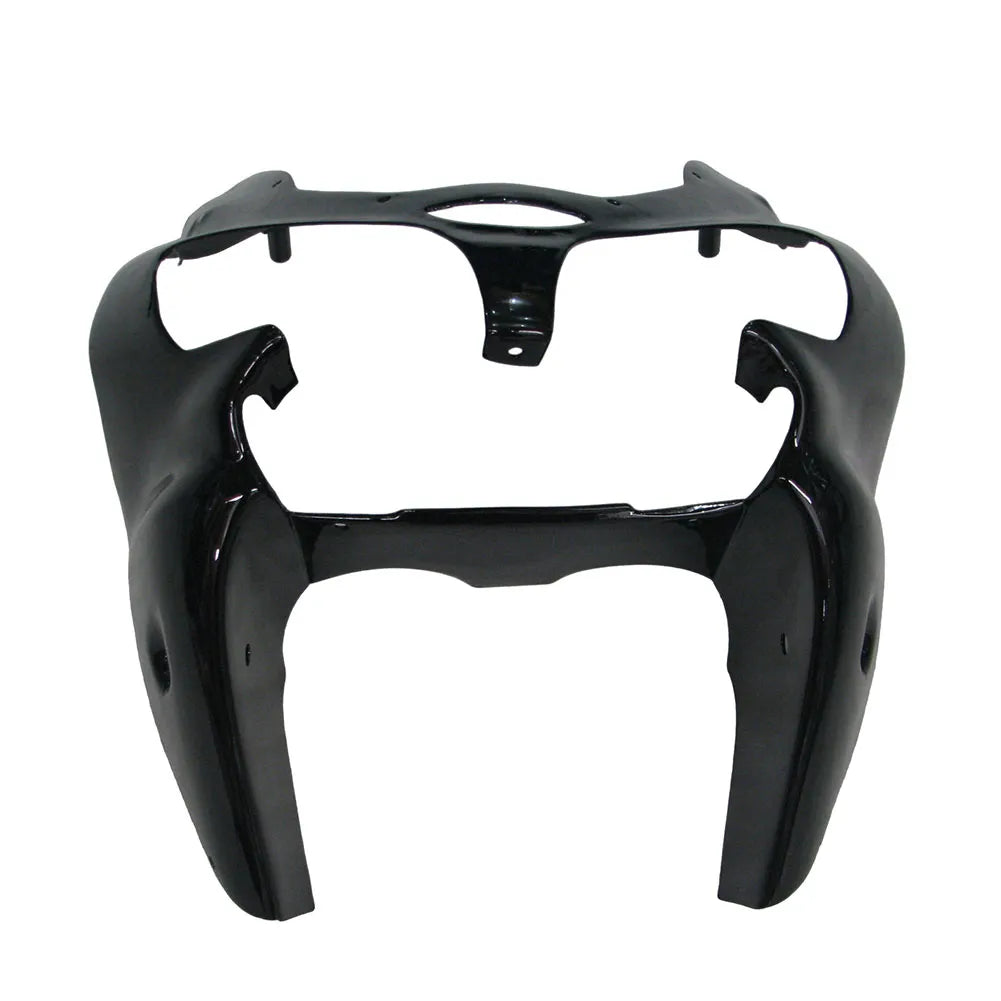 Kawasaki ZX-6R / 636 2000-2002 Green and Black without Logos tail section fairing detail view 4