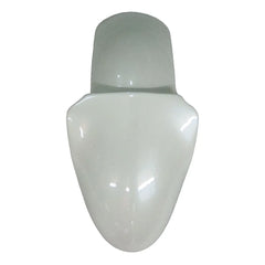 Kawasaki ZX-6R / 636 2000-2002 Orange, White, and Flame tail section fairing detail view 4
