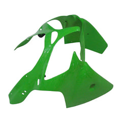 Kawasaki ZX-6R / 636 2000-2002 Solid Green tail section fairing detail view 4