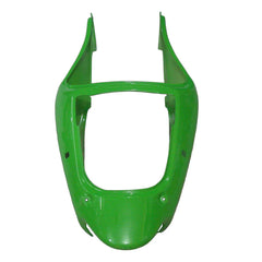 Kawasaki ZX-6R / 636 2000-2002 Solid Green tail section fairing detail view 6