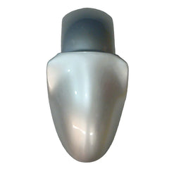 Kawasaki ZX-6R / 636 2000-2002 Solid Silver tail section fairing detail view 12
