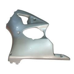 Kawasaki ZX-6R / 636 2000-2002 Solid Silver tail section fairing detail view 2