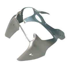 Kawasaki ZX-6R / 636 2000-2002 Solid Silver tail section fairing detail view 13