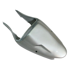 Kawasaki ZX-6R / 636 2000-2002 Solid Silver tail section fairing detail view 4