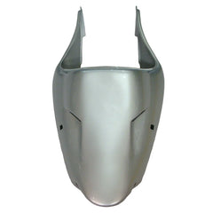 Kawasaki ZX-6R / 636 2000-2002 Solid Silver tail section fairing detail view 6