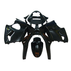 Kawasaki ZX-6R / 636 2000-2002 Gloss Black full fairing kit set view