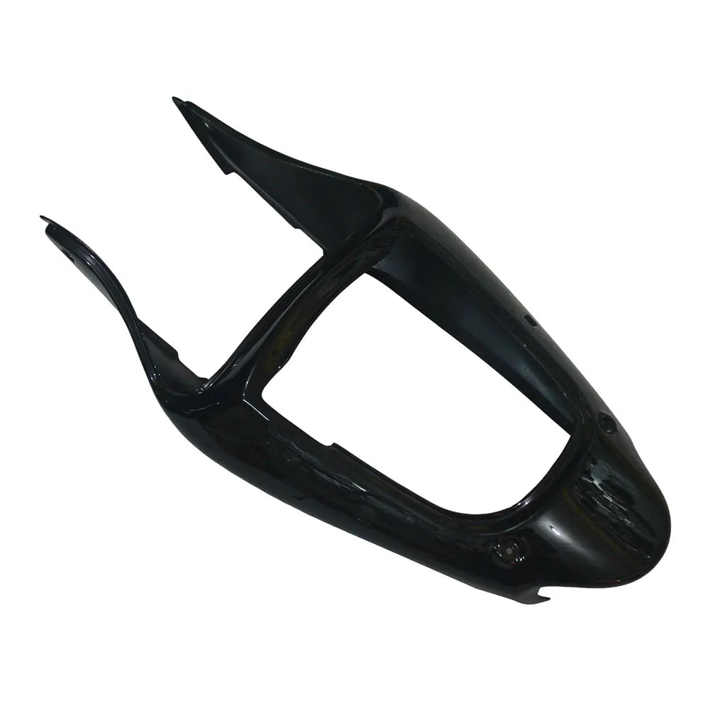 Kawasaki ZX-6R / 636 2000-2002 Gloss Black tail section fairing detail view 4
