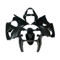 Kawasaki ZX-6R / 636 2000-2002 Black ZZR600 Edition fairing kit front view