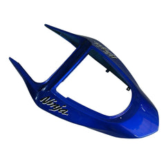 Kawasaki ZX-6R / 636 2003-2004 Blue Graphic Style tail section fairing detail view 6