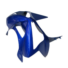Kawasaki ZX-6R / 636 2003-2004 Blue Printed Graphics tail section fairing detail view 2