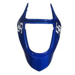 Kawasaki ZX-6R / 636 2003-2004 Blue Raindrop Edition tail section fairing detail view 5