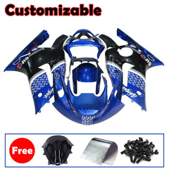 Kawasaki ZX-6R / 636 2003-2004 Blue Raindrop Edition Fairing Kit
