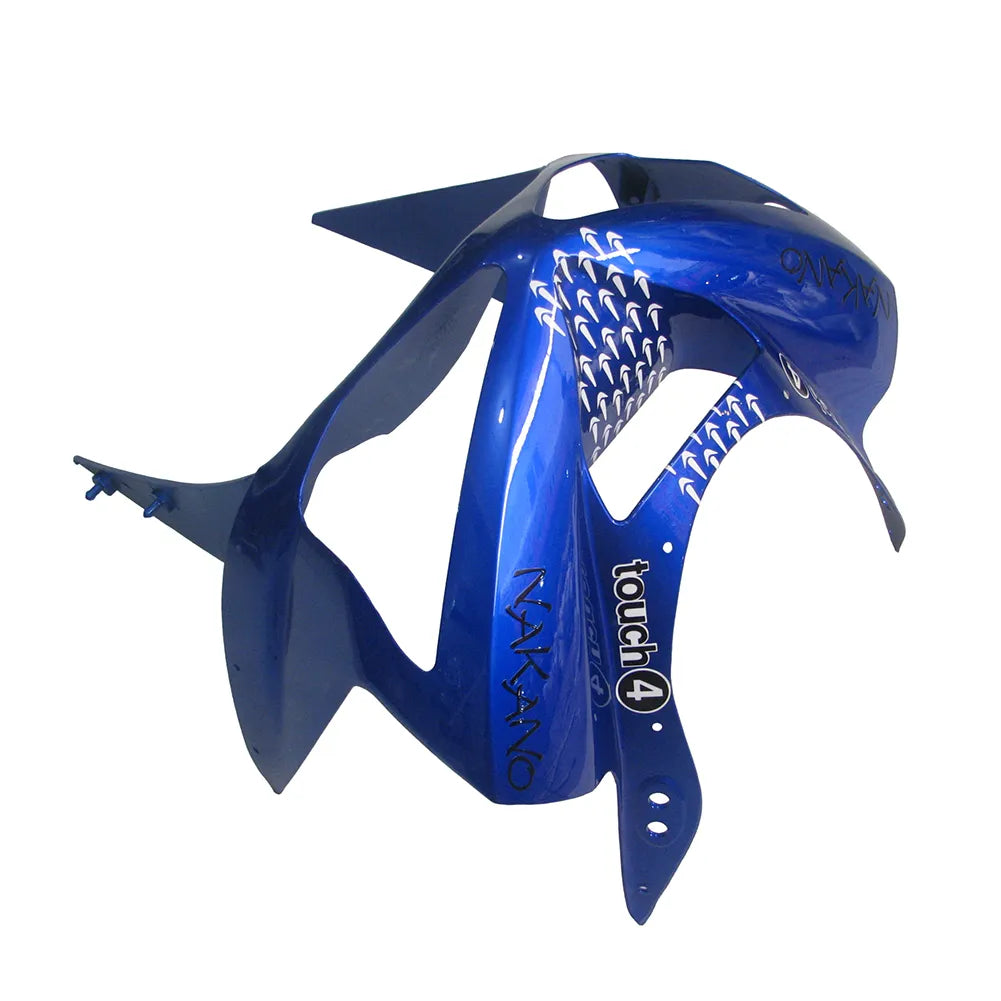 Kawasaki ZX-6R / 636 2003-2004 Blue Raindrop Edition tail section fairing detail view 4