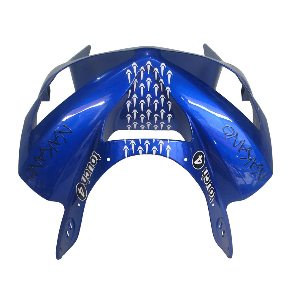 Kawasaki ZX-6R / 636 2003-2004 Blue Raindrop Edition tail section fairing detail view 3