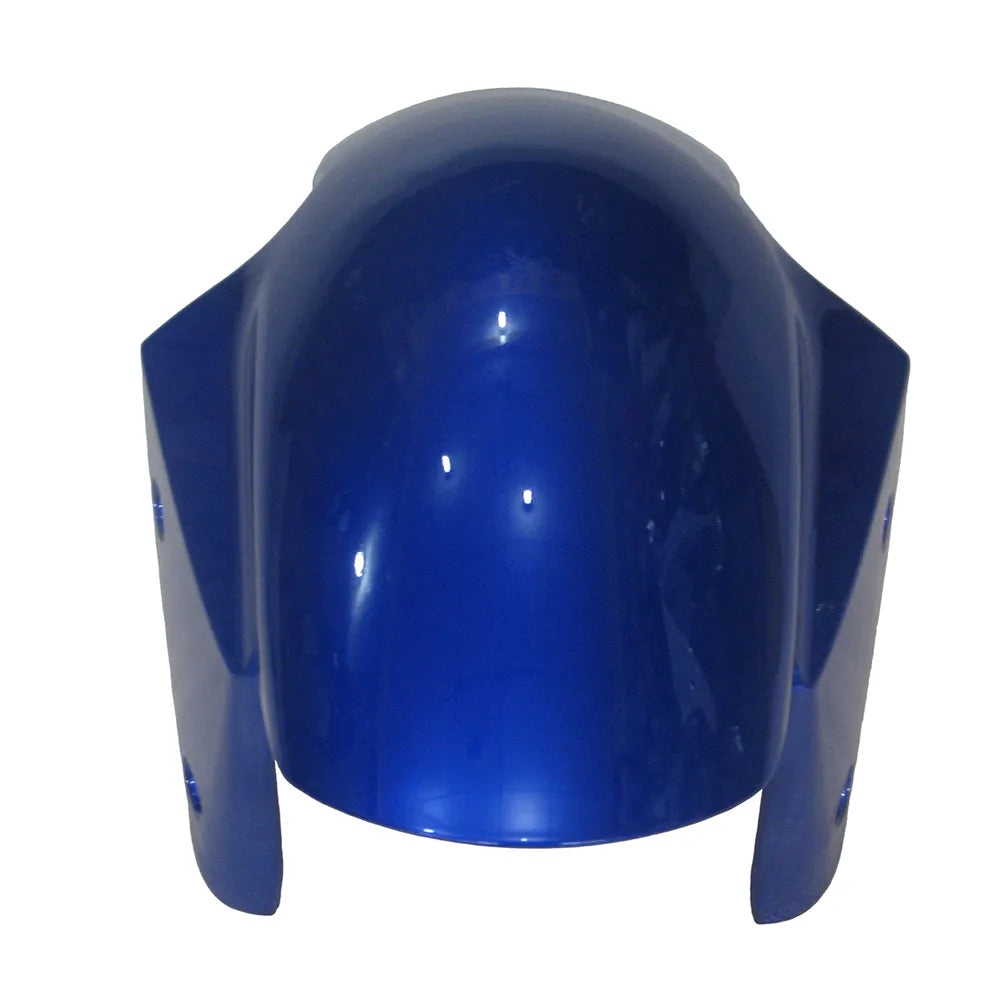 Kawasaki ZX-6R / 636 2003-2004 Blue Raindrop Edition tail section fairing detail view 1