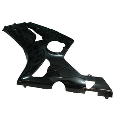 Kawasaki ZX-6R / 636 2003-2004 Gloss Black Matte Flame tail section fairing rear view