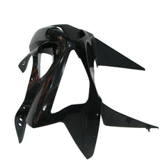 Kawasaki ZX-6R / 636 2003-2004 Gloss Black Matte Flame tail section fairing detail view 4