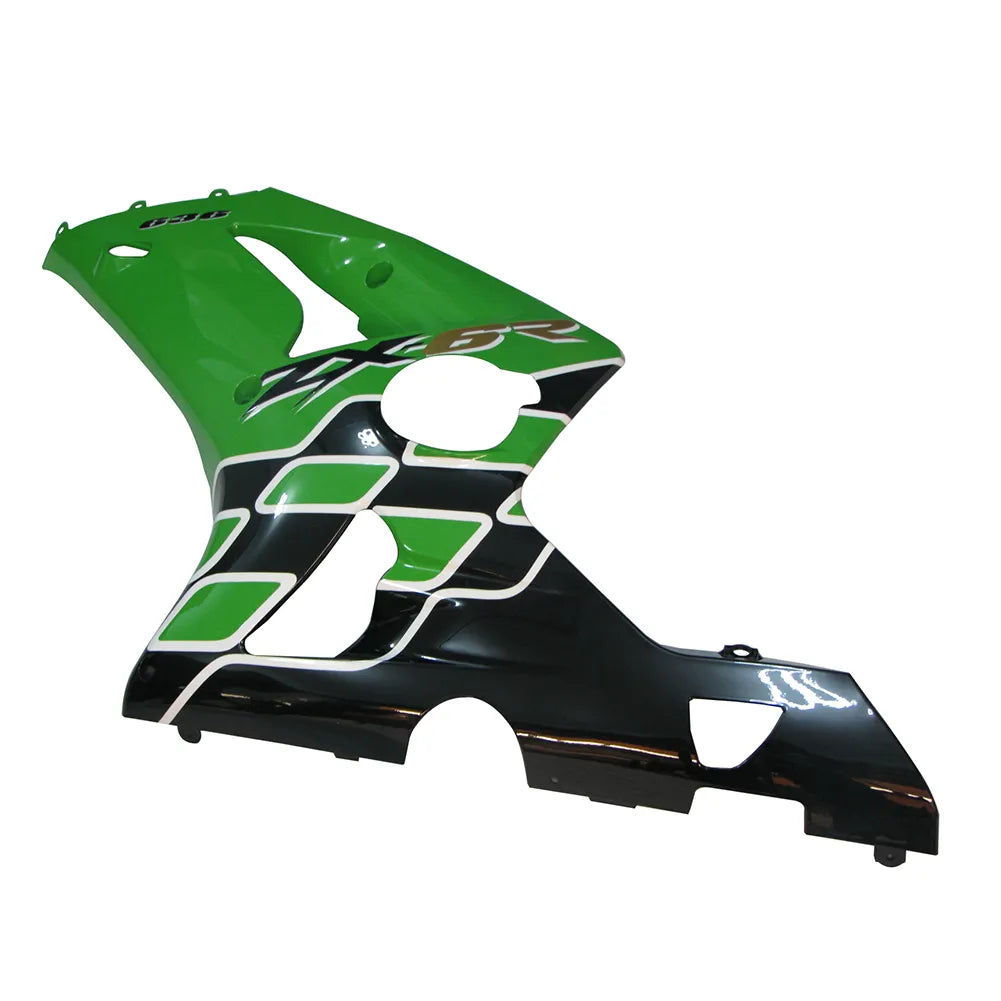Kawasaki ZX-6R / 636 2003-2004 Style A tail section fairing rear view