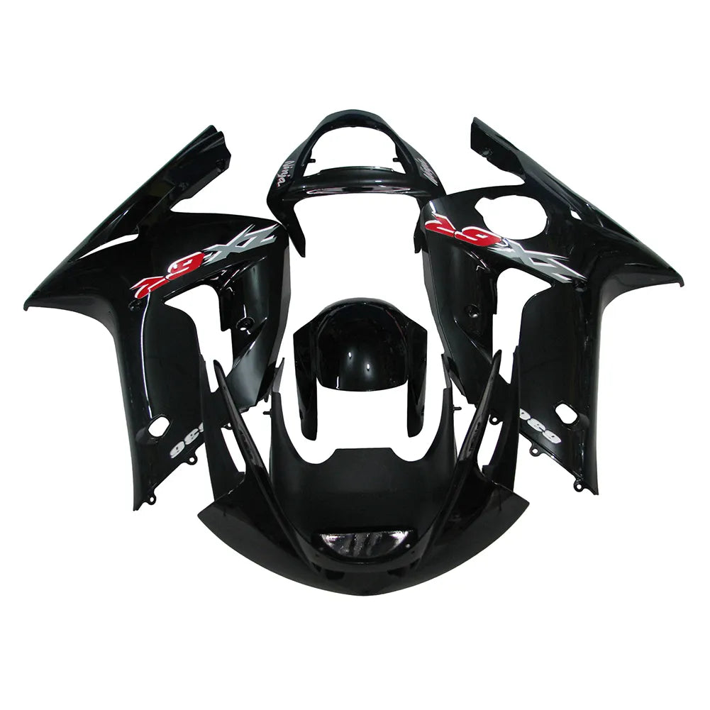 Kawasaki ZX-6R / 636 2003-2004 Style C fairing kit front view