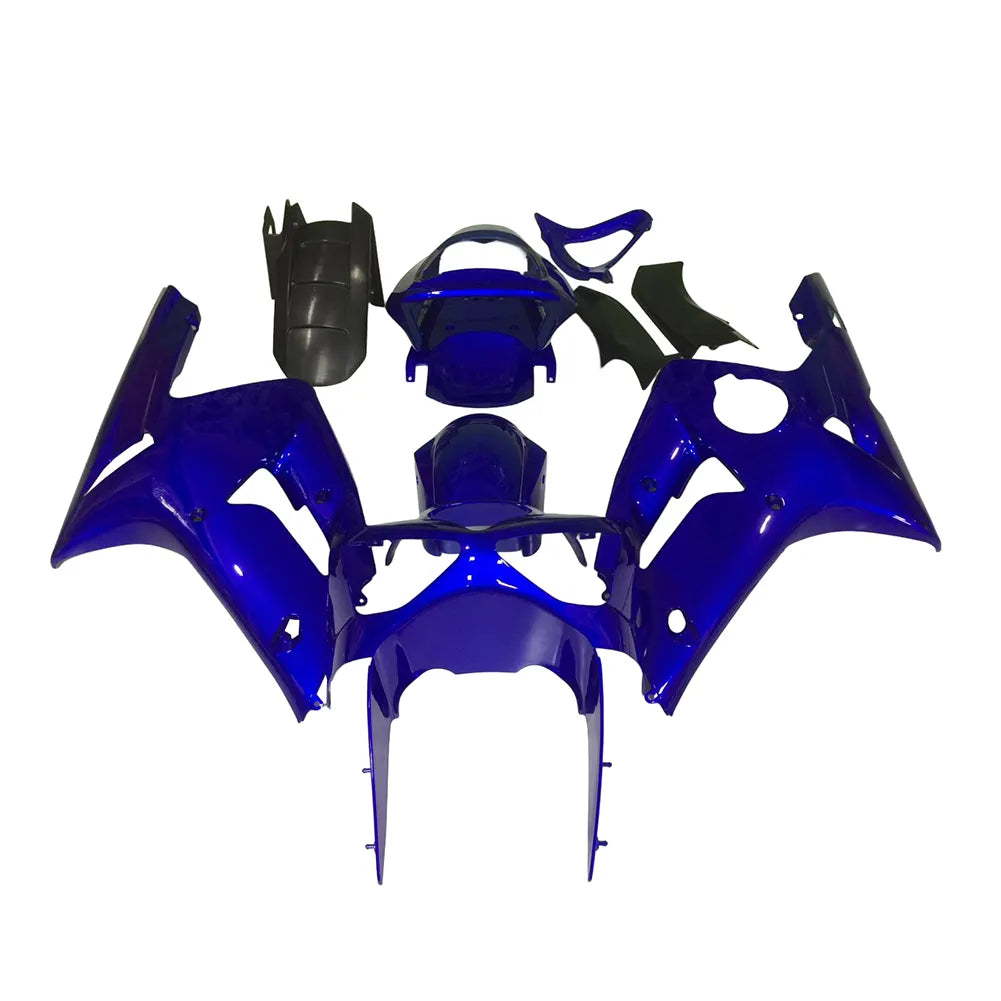 Kawasaki ZX-6R / 636 2003-2004 Style D fairing kit front view