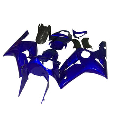 Kawasaki ZX-6R / 636 2003-2004 Style D fairing kit left side view