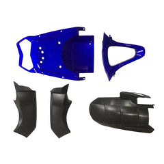 Kawasaki ZX-6R / 636 2003-2004 Style D tail section fairing detail view 4