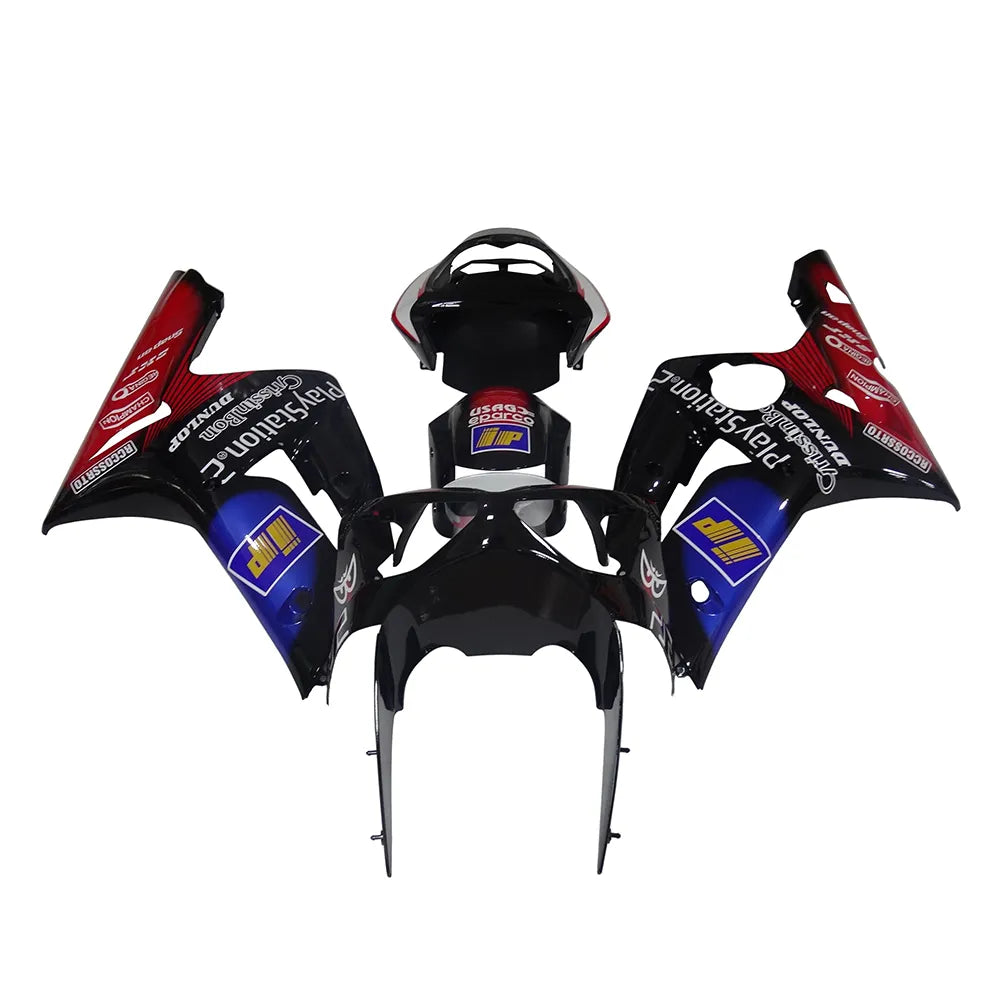Kawasaki ZX-6R / 636 2003-2004 IP Edition fairing kit detail detail view 1