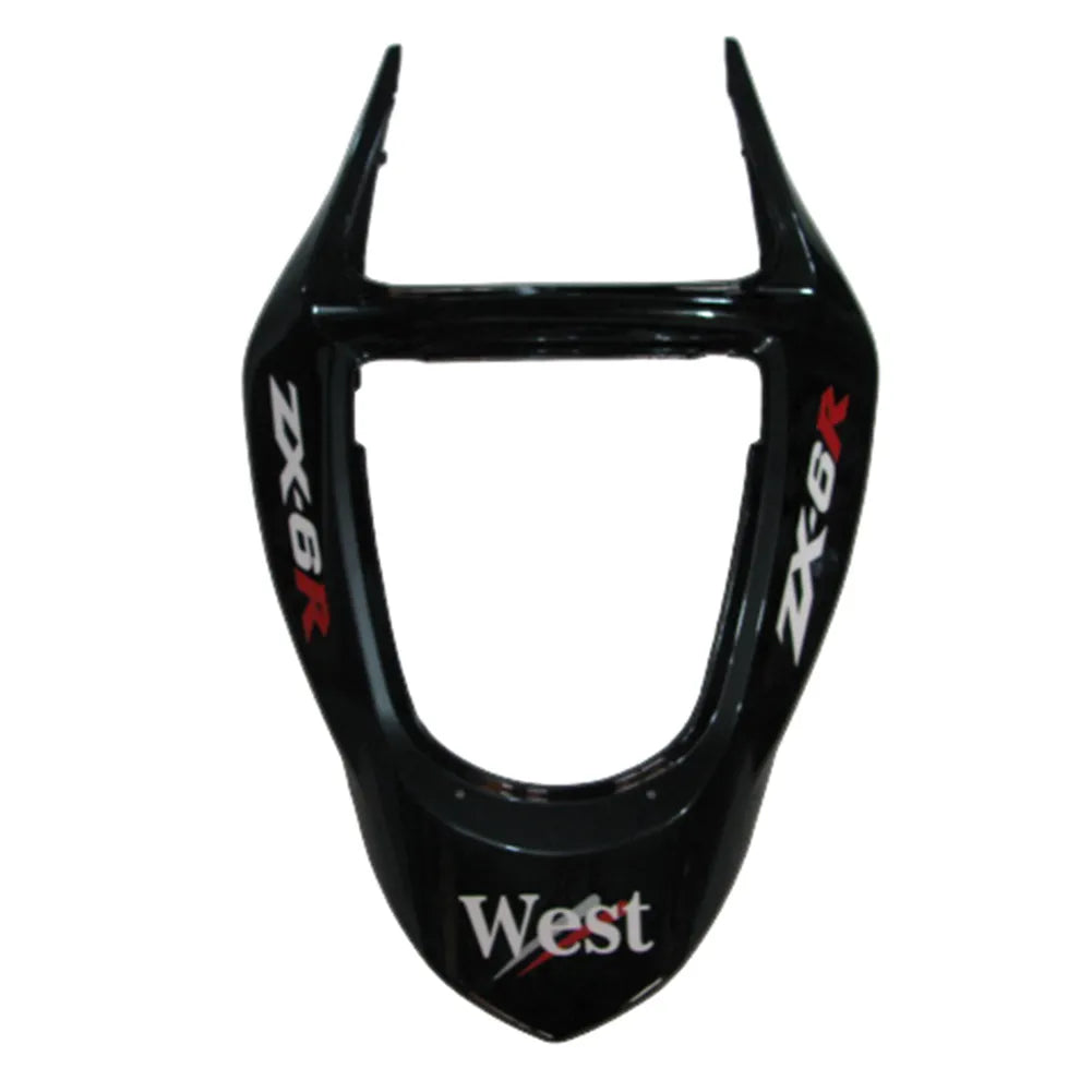 Kawasaki ZX-6R / 636 2003-2004 WEST Edition fairing kit detail detail view 10