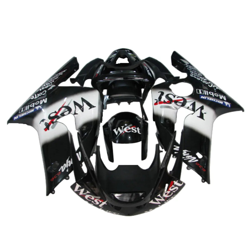 Kawasaki ZX-6R / 636 2003-2004 WEST Edition fairing kit detail detail view 1